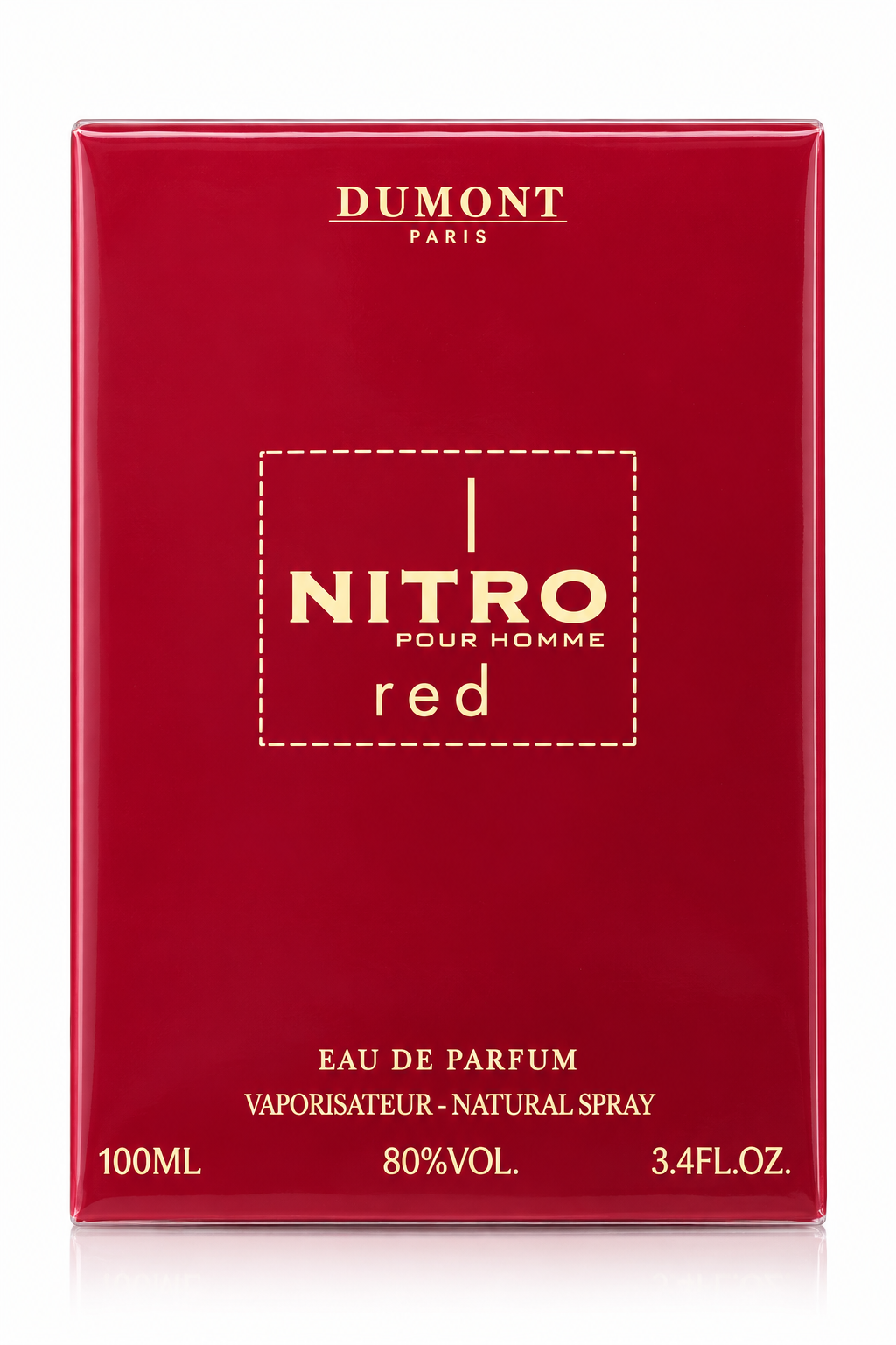 Dumont Nitro Red Pour Homme Eau de Parfum – 3.4 oz / 100 ml