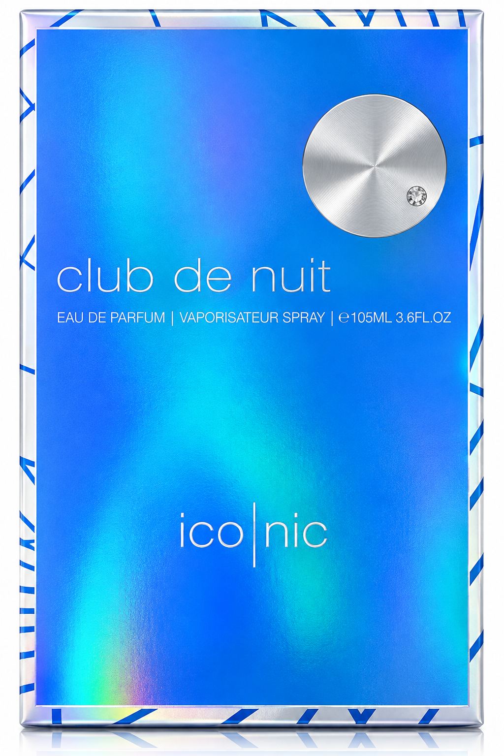 Armaf Club de Nuit Blue Iconic Eau de Parfum for Men – 3.6 oz / 105 ml
