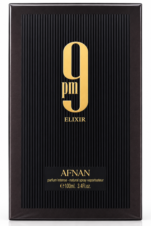 Afnan 9PM Elixir Parfum Intense Unisex – 3.4 oz / 100 ml
