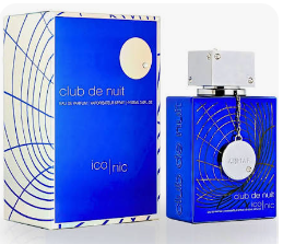 Armaf Club de Nuit Blue Iconic Eau de Parfum for Men – 3.6 oz / 105 ml