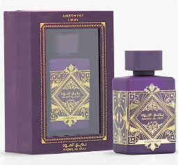Lattafa Bade'e Al Oud Amethyst Eau de Parfum Unisex – 3.4 oz / 100 ml